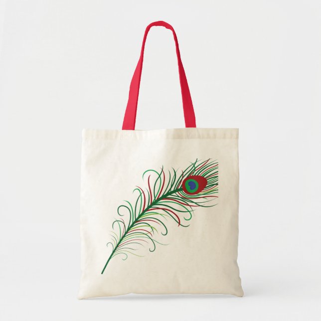 Tote Bag Paon Fourre-tout (Devant)