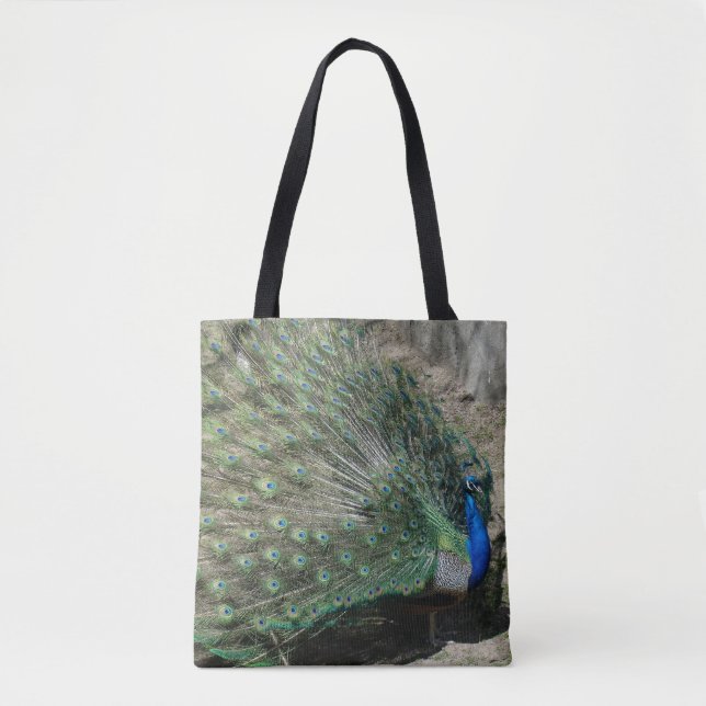 Tote Bag Paon magnifique (Devant)