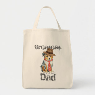 Tote Bag Papa américain miniature de berger