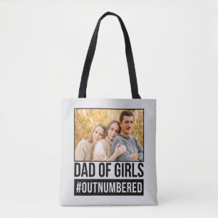 Tote Bag Papa des filles #Surnuméroté