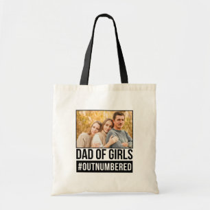 Tote Bag Papa des filles #Surnuméroté