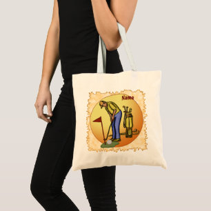 Tote Bag Papa Drapeau de Golf Golf