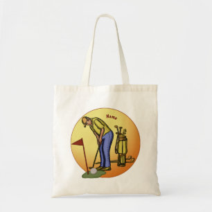 Tote Bag Papa Drapeau de Golf Golf