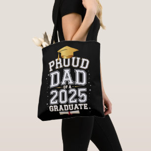 Tote Bag Papa fier d'un diplômé de 2025 Famille remise des