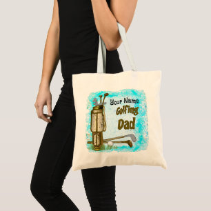 Tote Bag Papa golfeur de golf