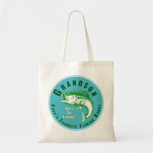 Tote Bag Papa's Favori Fishing Buddy