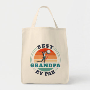 Tote Bag Papé anniversaire golfeur
