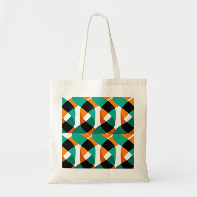 Tote Bag Papier peint rétro : Conception Vintage (Devant)