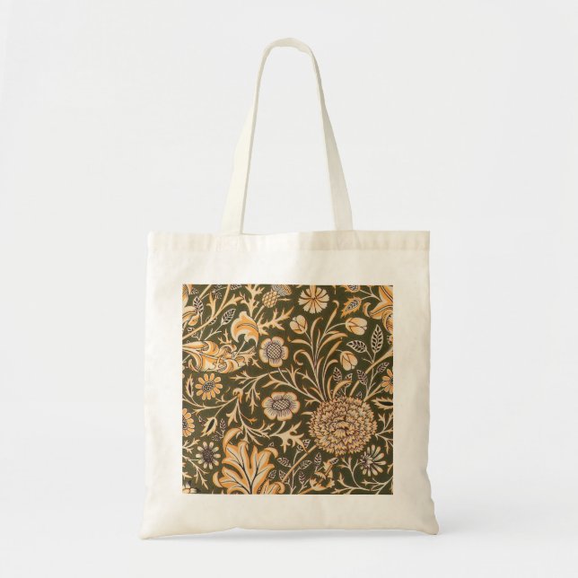 Tote Bag papier peint william morris design cherwell (Devant)