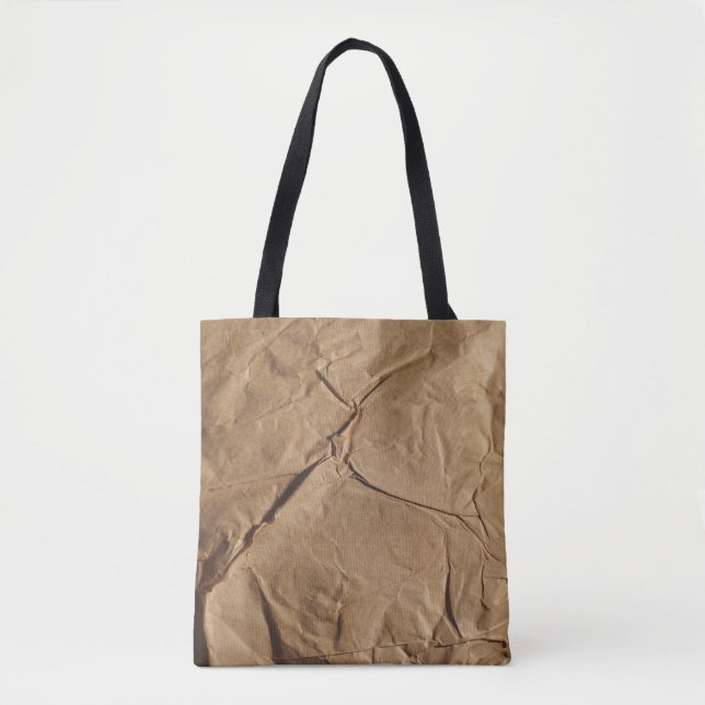 Tote Bag Papier Recyclé : Texture écologique. (Devant)