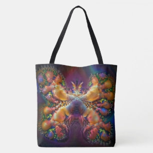 Tote Bag papillon Abstrait Fourre-tout