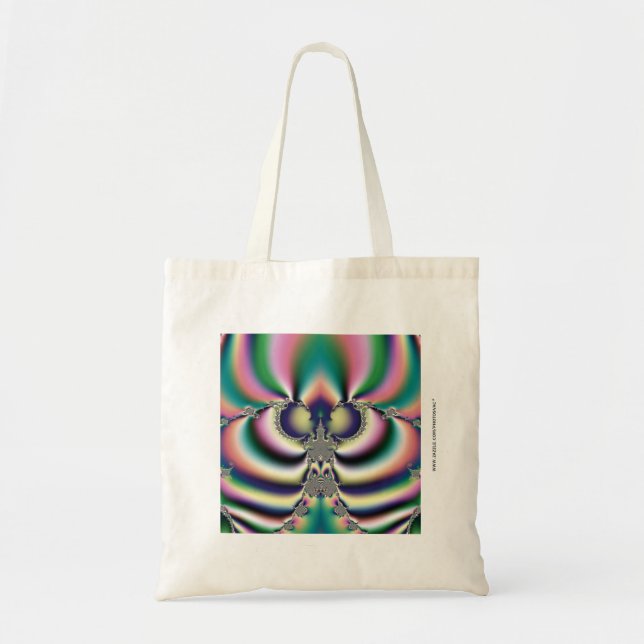 Tote Bag Papillon Arc-en-Ciel (Devant)