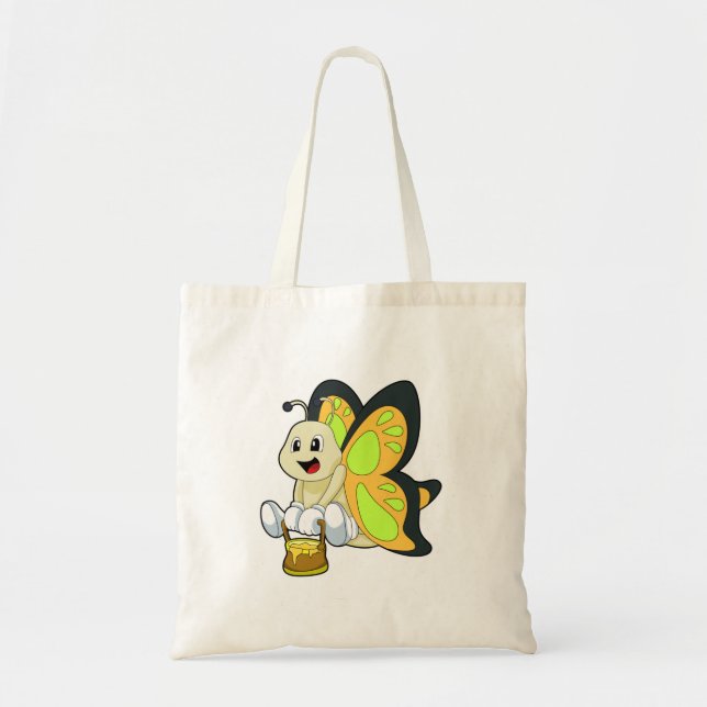 Tote Bag Papillon au miel (Devant)