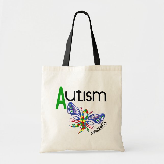 Tote Bag Papillon AUTISM 3.1 (Devant)