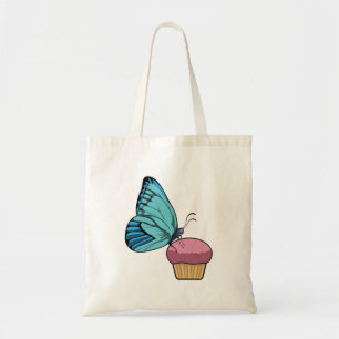 Tote Bag Papillon avec muffin