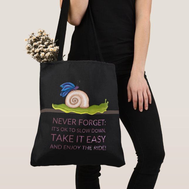 Tote Bag Papillon bleu (De près)