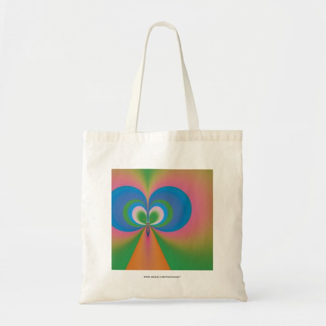 Tote Bag Papillon Bleu (Devant)