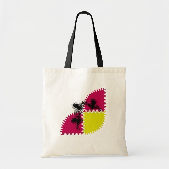 Tote Bag Papillon coloré (Devant)