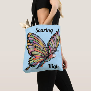 Tote Bag Papillon de dessin animé personnalisé