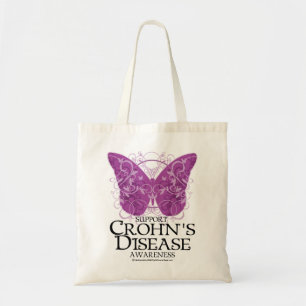 Tote Bag Papillon de maladie de Crohn
