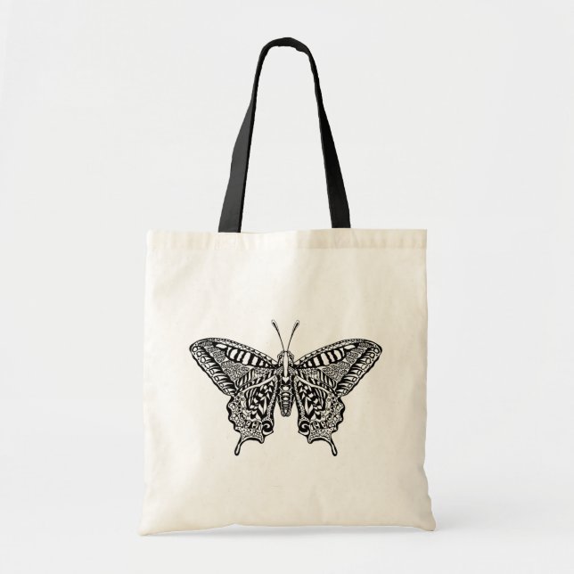 Tote Bag Papillon de style (Devant)