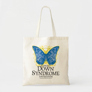 Tote Bag Papillon de syndrome de Down