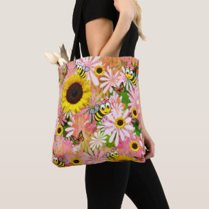 Tote Bag Papillon de tournesol BumblebeeTote