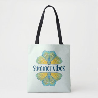 Tote Bag Papillon des Vibes été
