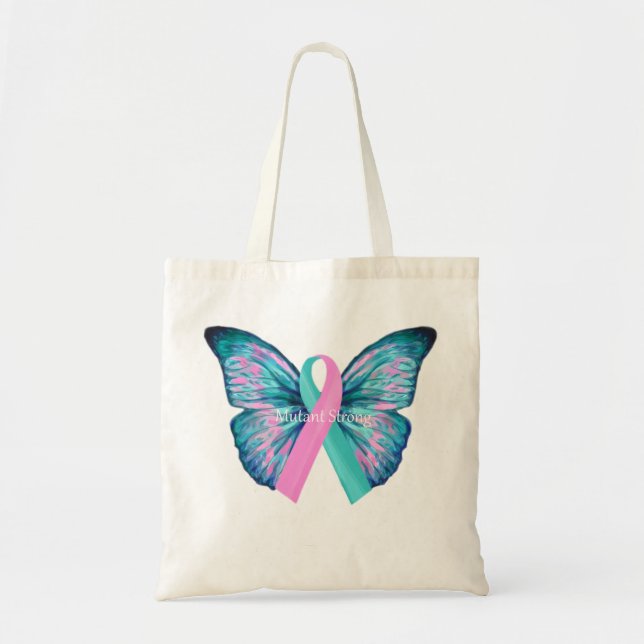 Tote Bag Papillon fort de mutant grand (Devant)