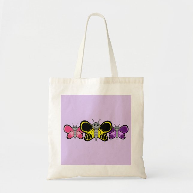 Tote Bag Papillon Fourre-tout (Devant)