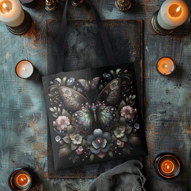 Tote Bag Papillon gothique (Créateur téléchargé)