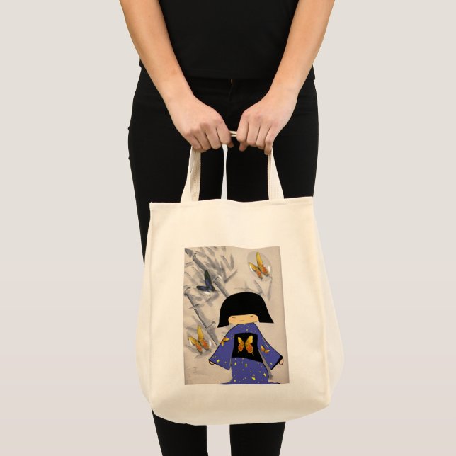 Tote Bag papillon japonais (Devant (produit))