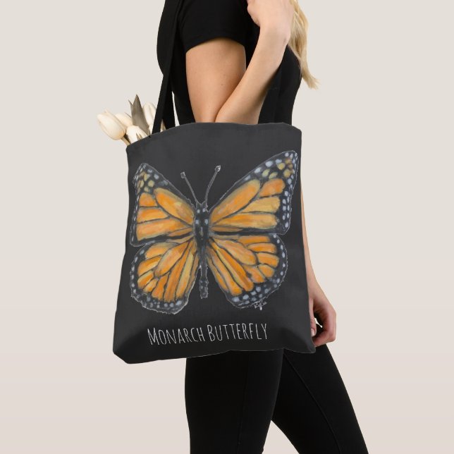 Tote Bag Papillon Monarque  (De près)