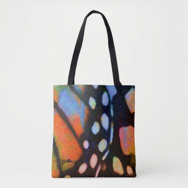Tote Bag Papillon monarque (Devant)