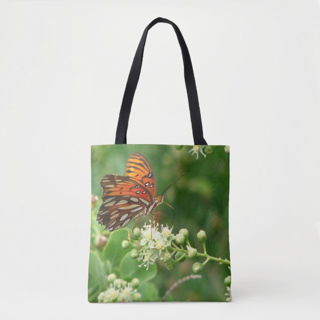Tote Bag Papillon orange (Devant)
