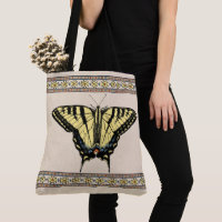 Papillon Southwestern jaune Swallowtail