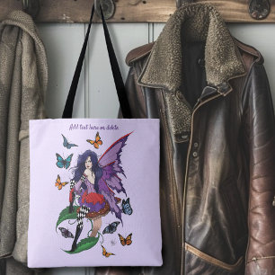 Tote Bag Papillons aux champignons poilus