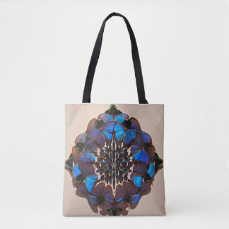 Tote Bag Papillons bleus