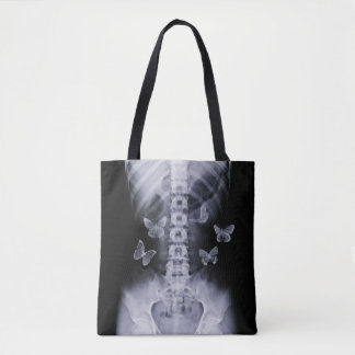 Tote Bag Papillons conceptuels de rayon X