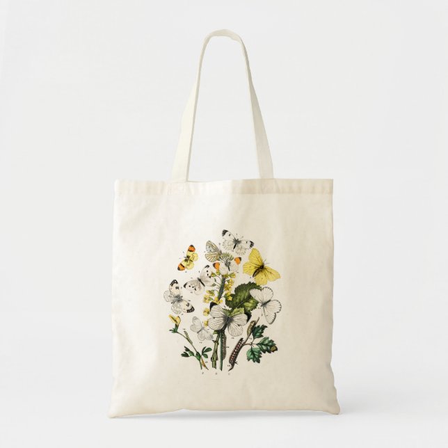Tote Bag Papillons d'Europe Vintage (Devant)