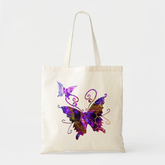 Tote Bag Papillons d'imaginaire (Devant)