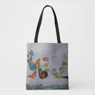 Tote Bag Papillons et Reine Fée Papillons Fées