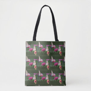 Tote Bag Papillons et Zinnias