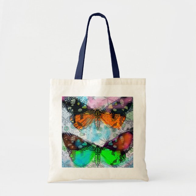 Tote Bag Papillons rêveurs (Devant)