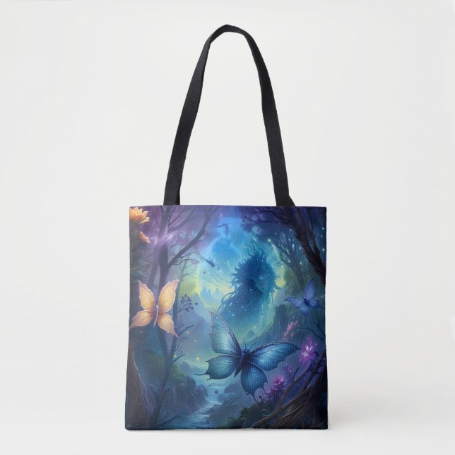Tote Bag Papillons Whimsical (Devant)