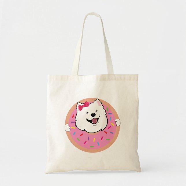 Tote Bag Papper le samoyé (Devant)
