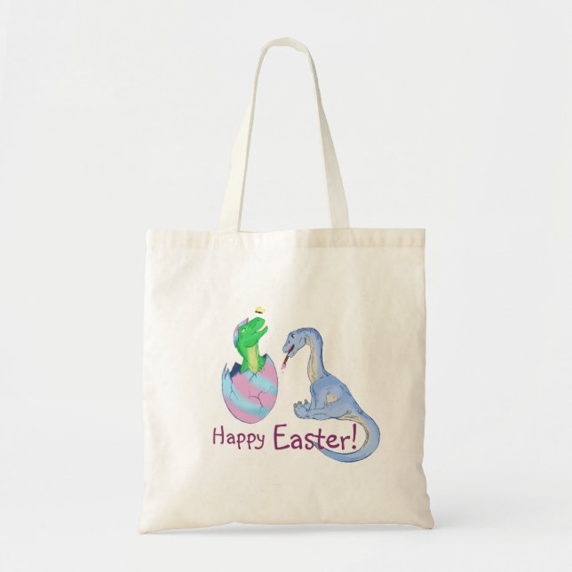 Tote Bag Pâques Dinos (Devant)