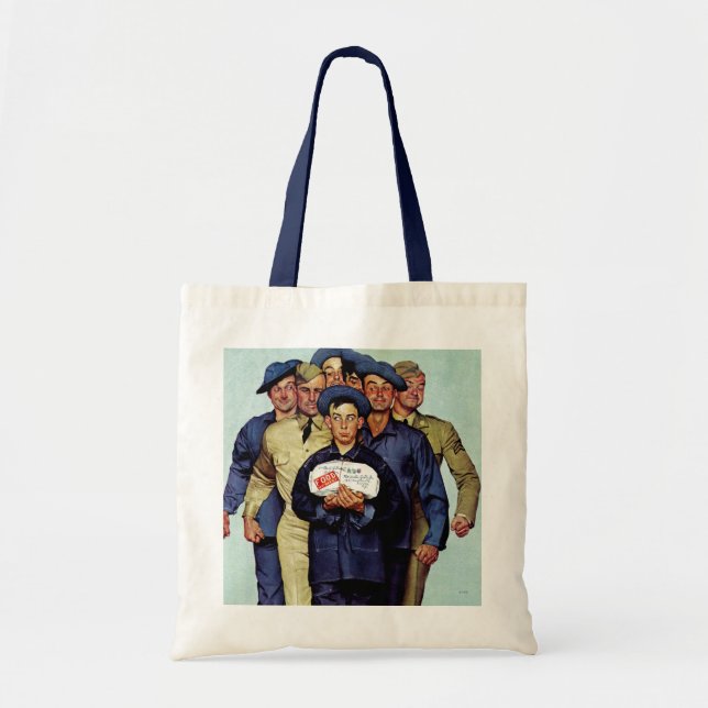 Tote Bag Paquet de Willie Gillis de maison (Devant)