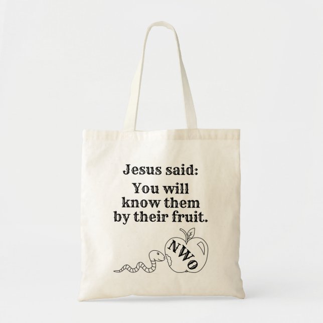 Tote Bag Par leur budget des fruits Fourre-tout (Devant)
