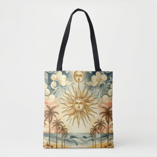 Tote Bag Paradis Céleste (Devant)